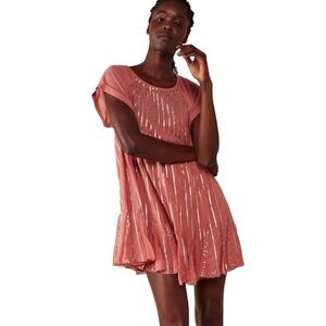 New Free People Mint Julep Mini Dress